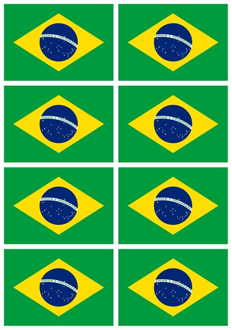 Bandeira Do Brasil Para Imprimir Bora Colorir