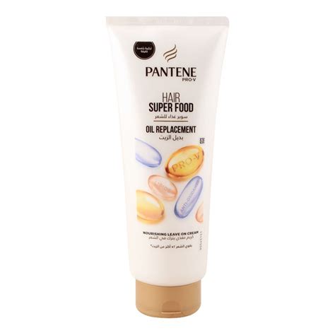 The product smoothens the hair and hair appears a lot silkier but the same effects cannot be seen. Purchase Pantene Hair Super Food Oil Replacement ...