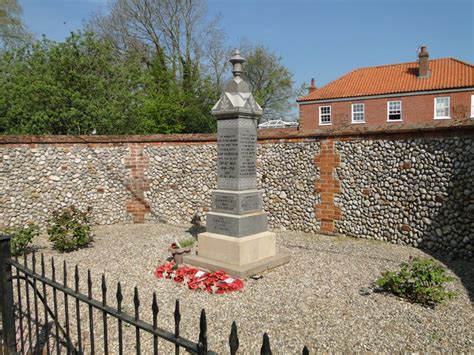 War Memorial At Great Ryburgh © Adrian S Pye Cc By Sa20 Geograph
