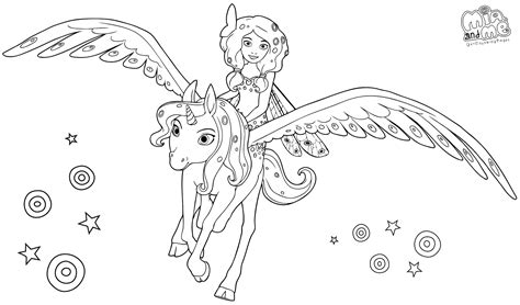 Signup to get the inside scoop from our monthly newsletters. Mia and Me Coloring Pages Mia & Unicorn Onchao - Get ...