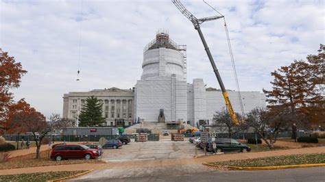 Missouri State Capitol Undergoes Extensive Renovation Project Youtube