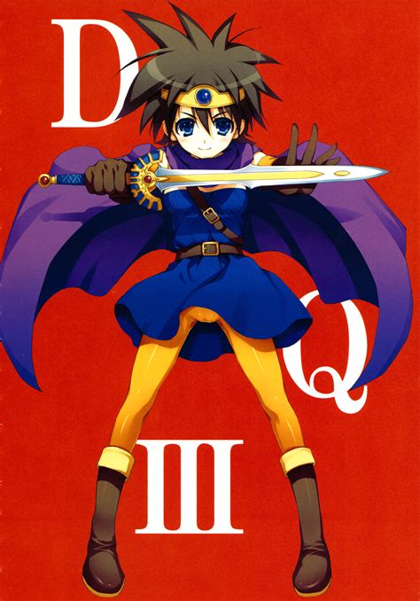 Tomose Shunsaku Roto Dq3 Chunsoft Dragon Quest Dragon Quest Iii Enix Highres 1girl