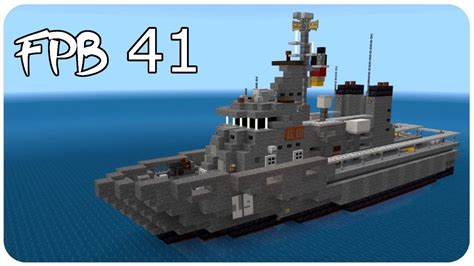 How To Build A Military Ship In Minecraft Fast Patrol Boat Minecraft