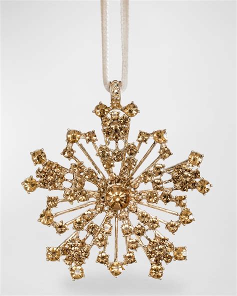 Joanna Buchanan Sparkle Snowflake Ornament Horchow