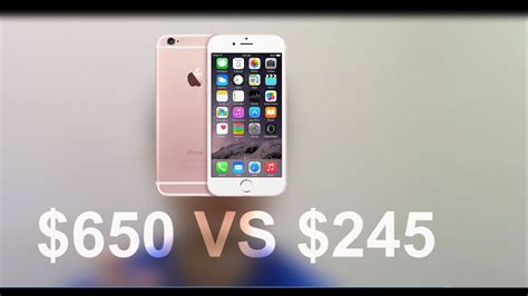 How Much Does The Iphone 6s Really Cost Youtube