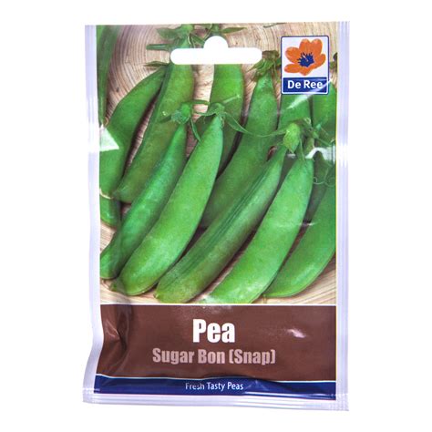 Pea Sugar Bon Snap Seed Packet