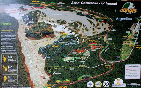 Iguacu Falls Map Info And Advices