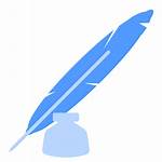 Writing Creative Graphic Icon Quill Ink Gregson