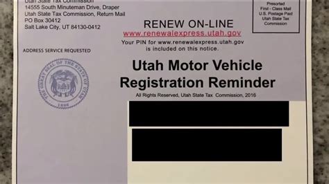 Dmv Officials Vehicle Registrations Down In Utah Months After Reminder
