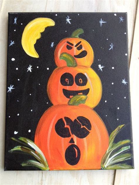 Halloween Canvas Painting Ideas Home Decor Ideas