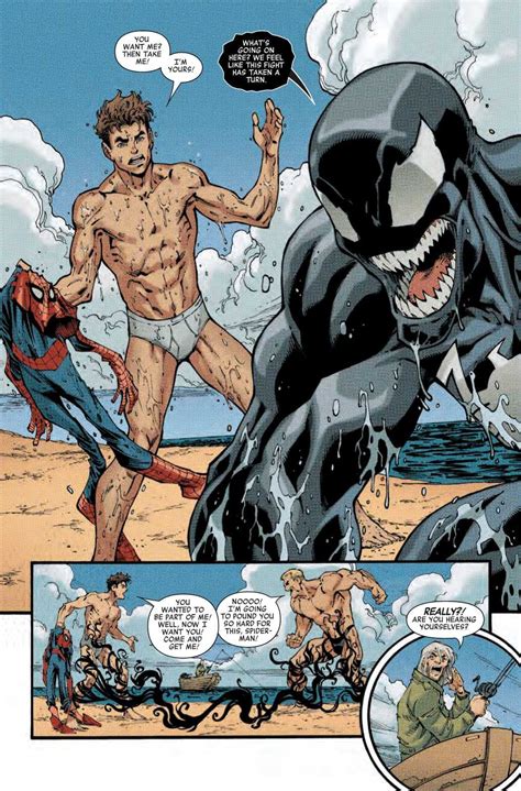 Spider Man And Venom Share Flirty Moment In New Comic Gayety
