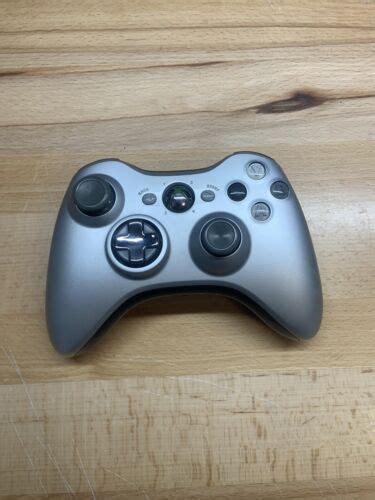 Xbox 360 Silver Limited Edition Wireless Controller Retro Vgames