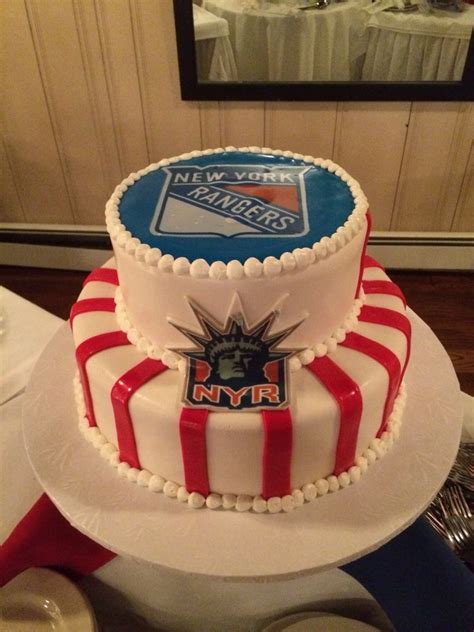 Ny Rangers Cake Amazing Cakes Cake Cake Decorating