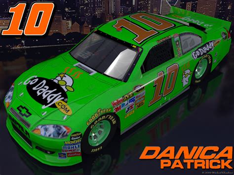 Wallpapers By Wicked Shadows Danica Patrick Go Daddy Outdoor 1 Wallpaper