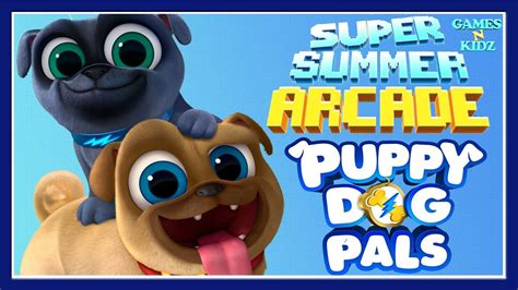 Puppy Dog Pals Super Summer Arcade Disney Junior App For Kids Youtube