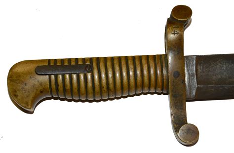 Sword Bayonet For The Model 1841 Mississippi Rifle With Scabbard