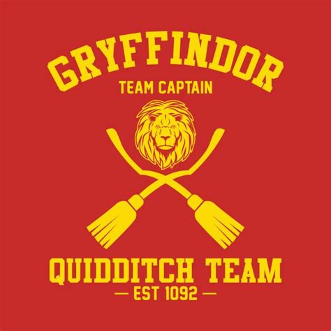 Gryffindor Quidditch Team Gryffindor T Shirt Teepublic