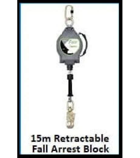 15m Retractable Fall Arrest Blocks Rope Services Direct