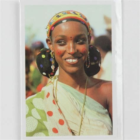 アフリカンスクエアー アフリカの女 カード