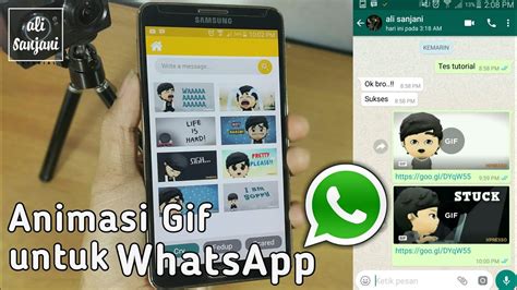 Cara Buat Animasi 3d Untuk Whatsapp Tutorial Android Youtube