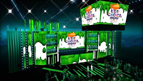 Nickalive First Look At Nickelodeons 2017 Kids Choice Awards Stage