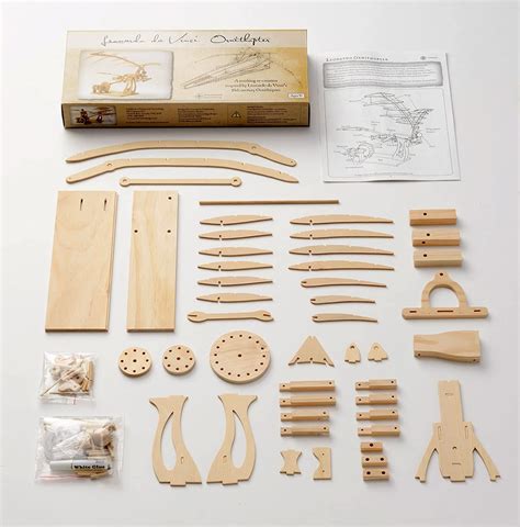 Leonardo Da Vinci Ornithopter Wooden Kit Making A Model Home