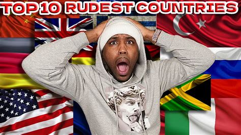 American Reacts To Top 10 Rudest Countries In The World