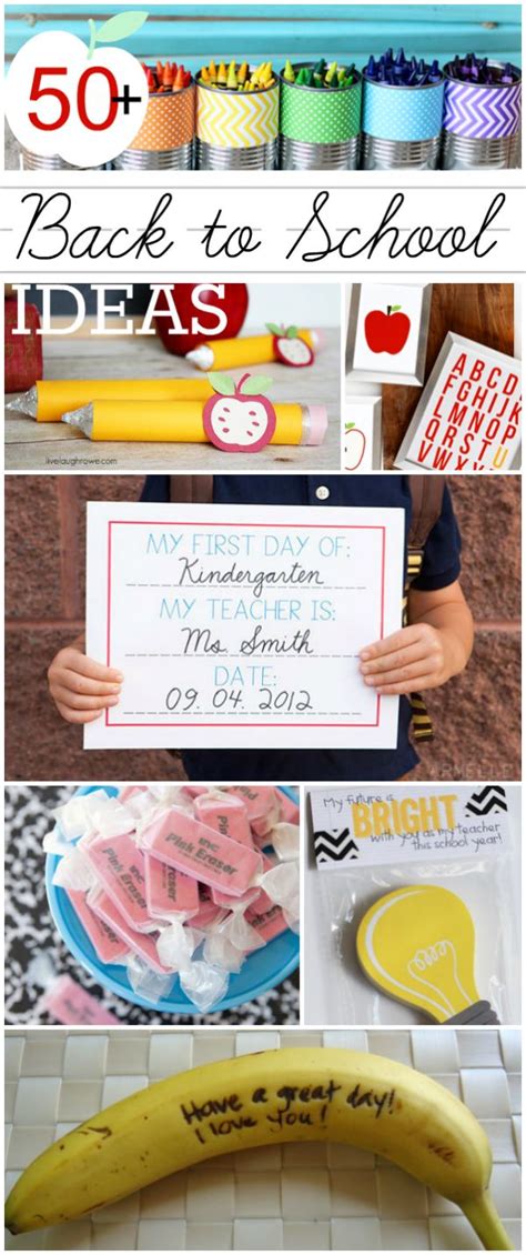 50 Back To School Ideas Lot Of Printables To Make Your Kids First