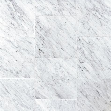 Carrara White Honed Marble Tile 12 X 12 921100474 Floor And Decor