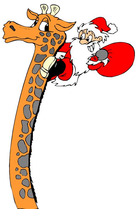Christmas Holiday Giraffe Drawing Free Image Download