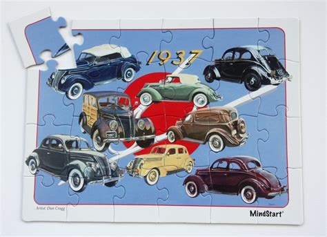 Classic Car 24pc Jigsaw Puzzle
