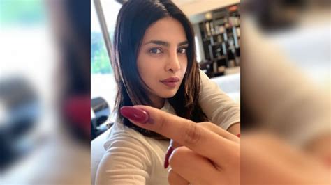 Priyanka Chopra Takes Part In India Election Saying Every Vote Is A
