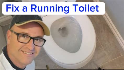 How To Fix A Running Toilet Youtube