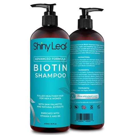 Biotin Shampoo For Hair Growth Sulfate And Paraben Free With Etsy
