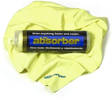 The Absorber Synthetic Drying Chamois 27 X 17 Yellow Shocks