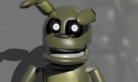 Adventure Springtrap Model Wip Fivenightsatfreddys