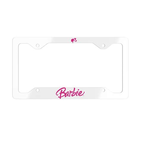 Barbie License Plate Frame License Plate Cover License Etsy