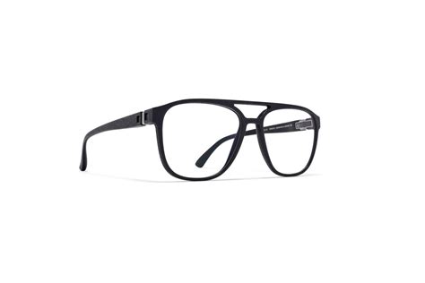 mykita mylon rx track md1 pitch black clear handmade sunglasses mens glasses handmade eyewear