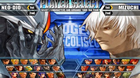 Neogeo Battle Coliseum Opening And All Characters [ps2] Youtube