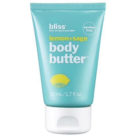 Bliss Lemon Sage Body Butter 50ml Free Shipping Lookfantastic
