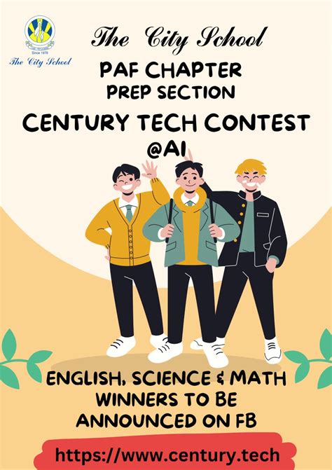 The City School Paf Chapter Prep Section Proudly Presents The Century