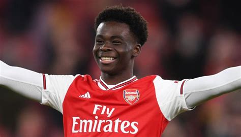 Bukayo Saka Becomes The Second Youngest Player To Make 100 Epl