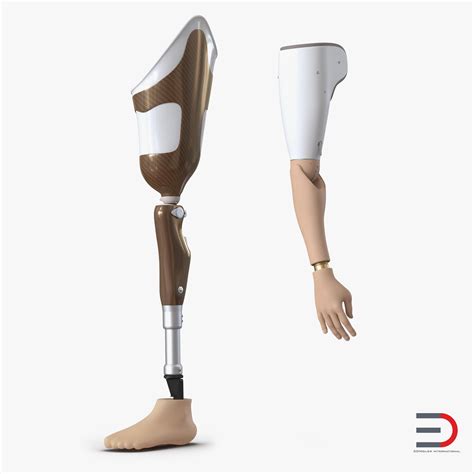 Prosthetic Leg And Arm Collection 3d Model Ad Legprostheticarm
