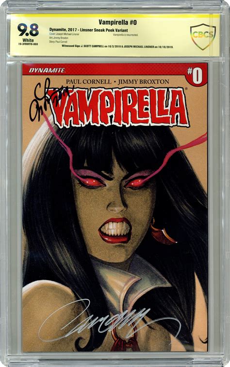 Vampirella Comic Books Graded By Cbcs