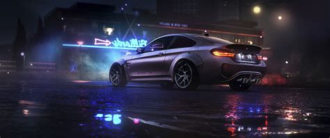 Wallpaper Sport Water Drops Cars Side View Night Bmw Resolution