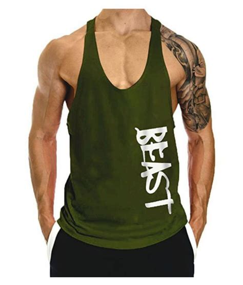 The Blazze Men S Beast Tank Tops Muscle Gym Bodybuilding Vest Fitness