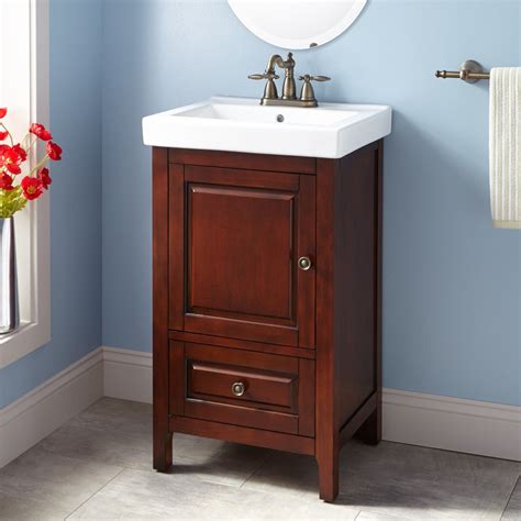20 Inch Bathroom Vanity With Sink Socimobel 20 Kron Glossy White