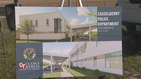 Casselberry Leaders Break Ground On New Police Headquarters Wftv