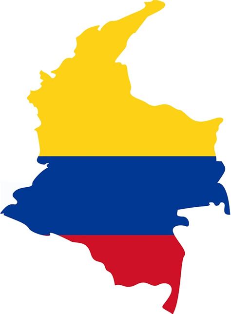 Map Mapa De Colombia Bandera Clipart Full Size Clipart Images