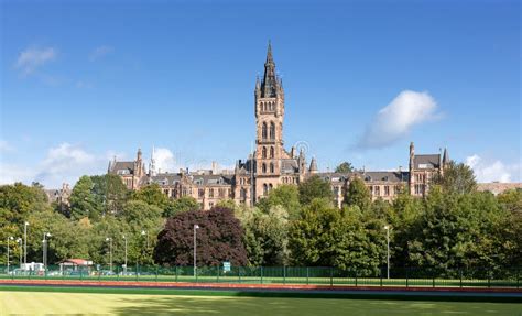 La Universidad Del Edificio De Glasgow Escocia Reino Unido Imagen De